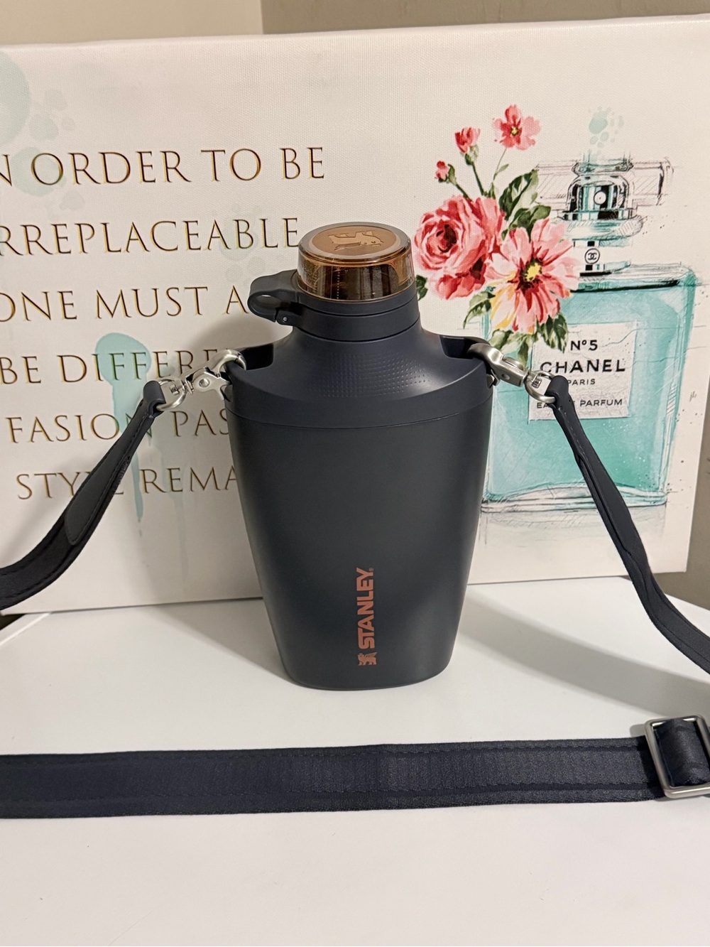 Stanley Twilight Insulated Canteen Crossbody with Copper Accent